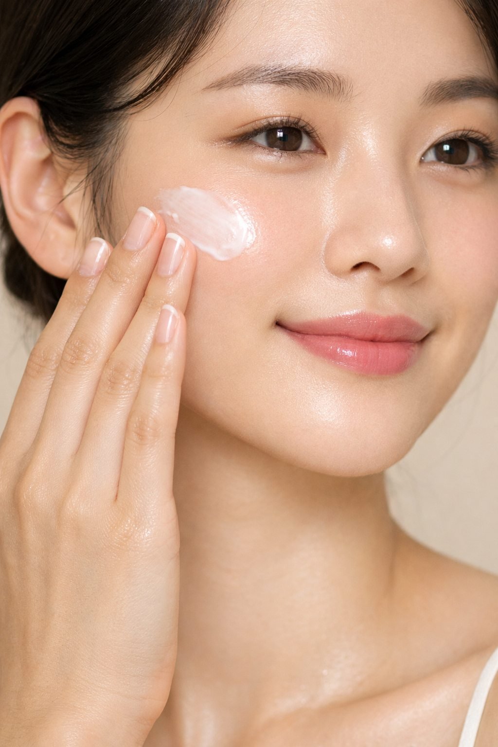 Susie beauty close-up portrait.