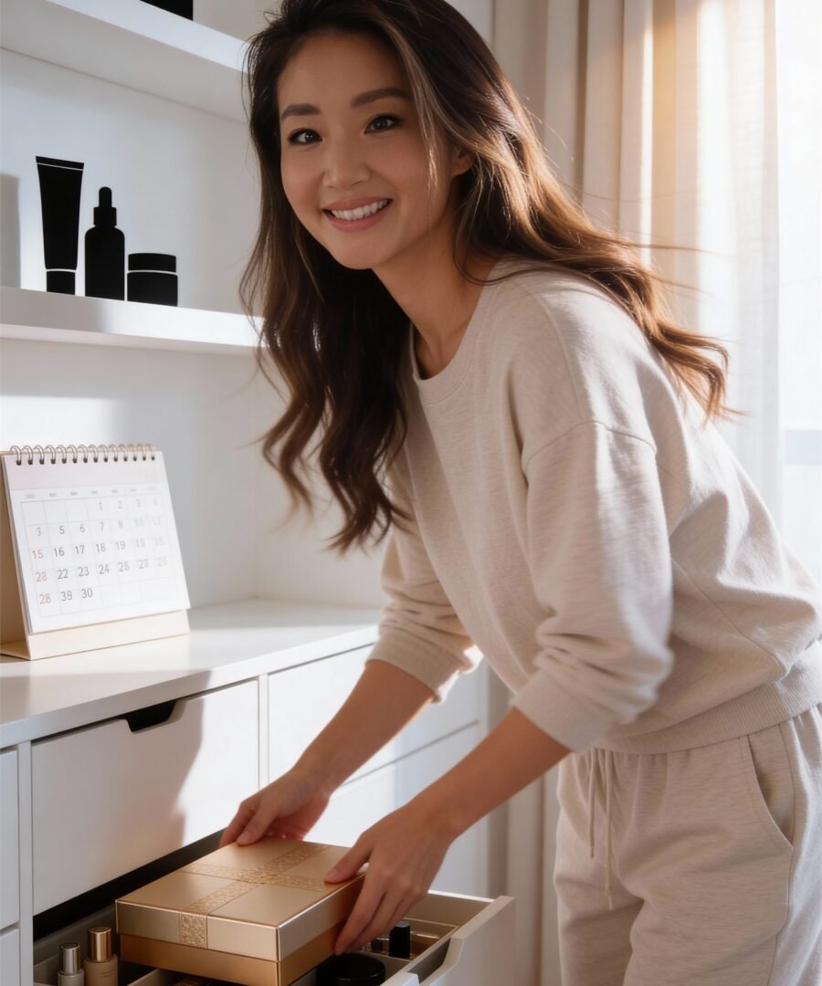 Susie in a calm portrait suited to recovery and reset rituals.